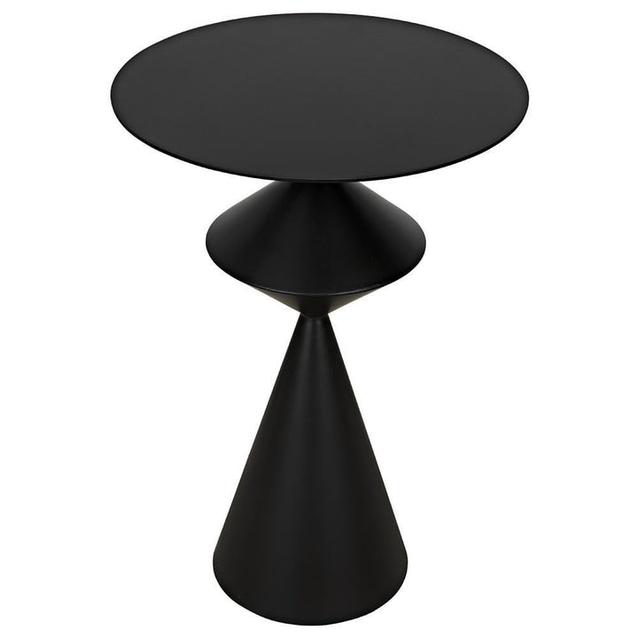 Leonine Side Table - Black