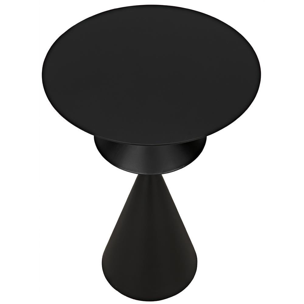 Leonine Side Table - Black