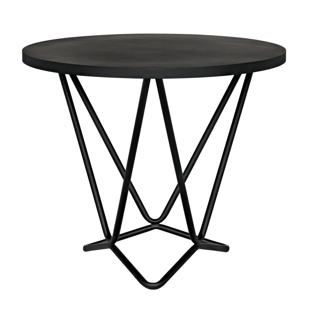 Eloise Side Table - Black Steel