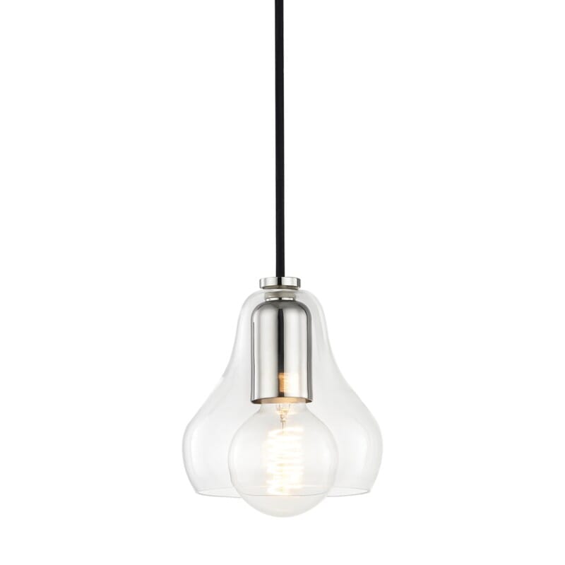 Hudson Valley Lighting Hudson Valley Lighting Mitzi Sadie 1 Light Pendant - Available in 2 Sizes Small H104701S-PN