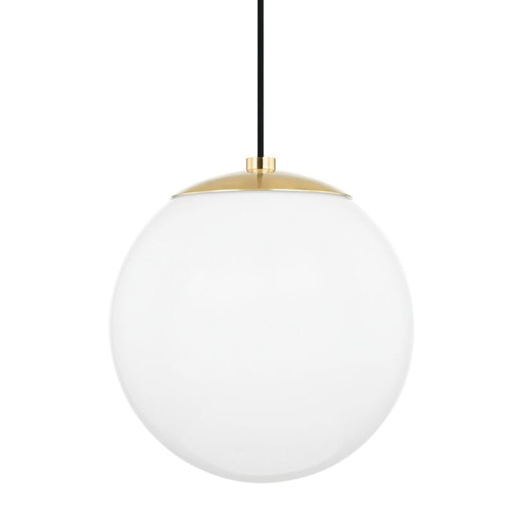 Hudson Valley Lighting Hudson Valley Lighting Mitzi Stella 1 Light Large Pendant - Available in 3 Colors Aged Brass H105701L-AGB