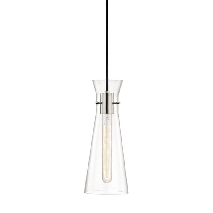 Hudson Valley Lighting Hudson Valley Lighting Mitzi Anya 1 Light Pendant - Available in 3 Colors Polished Nickel H112701-PN