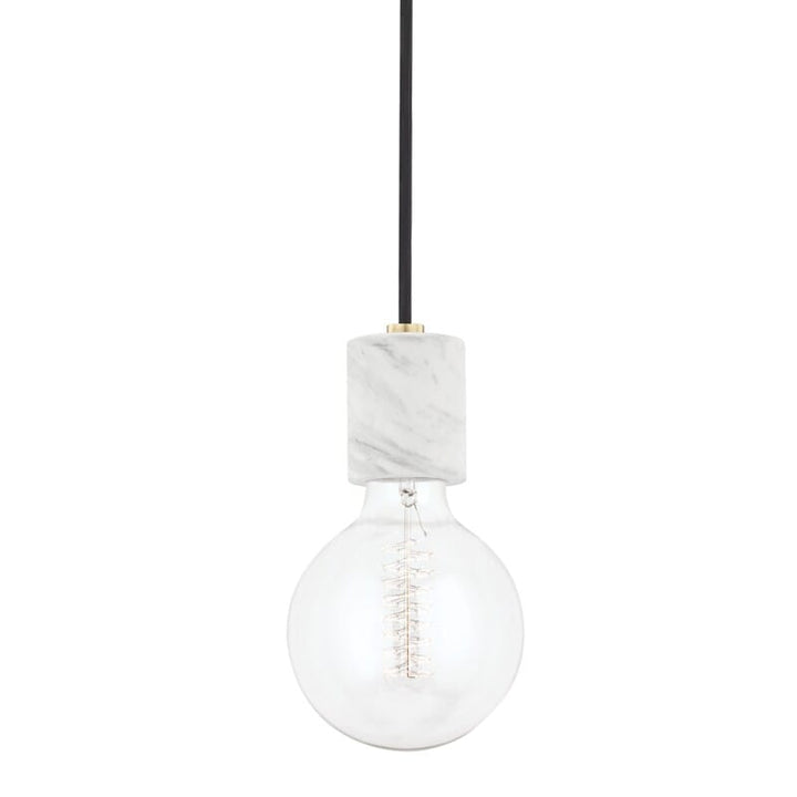 Hudson Valley Lighting Hudson Valley Lighting Mitzi Asime 1 Light Pendant - Available in 2 Colors Aged Brass H120701-AGB