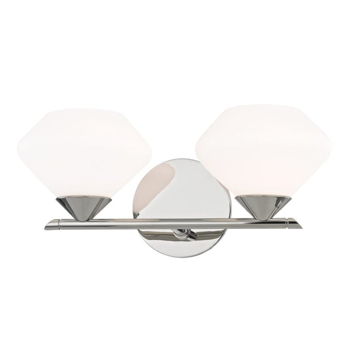 Hudson Valley Lighting Hudson Valley Lighting Mitzi Valerie 2 Light Bath Bracket - Available in 2 Colors Polished Nickel H136302-PN