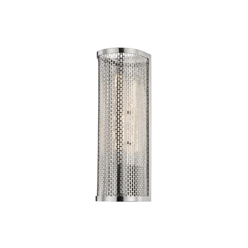 Hudson Valley Lighting Hudson Valley Lighting Mitzi Britt 1 Light Wall Sconce - Available in 3 Colors Polished Nickel H151101-PN