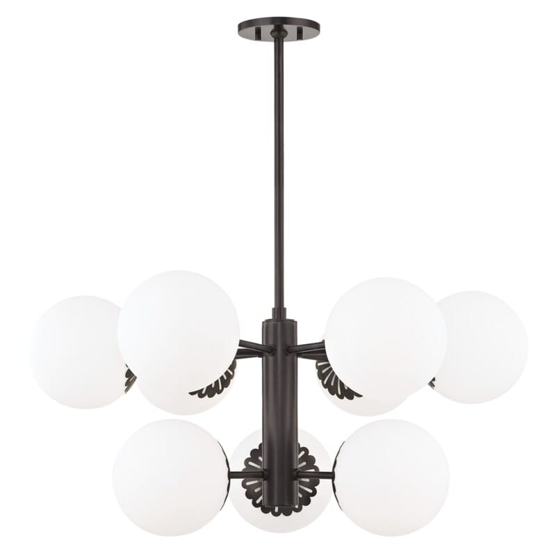 Hudson Valley Lighting Hudson Valley Lighting Mitzi Paige 9 Light Chandelier - Available in 3 Colors Old Bronze H193809-OB