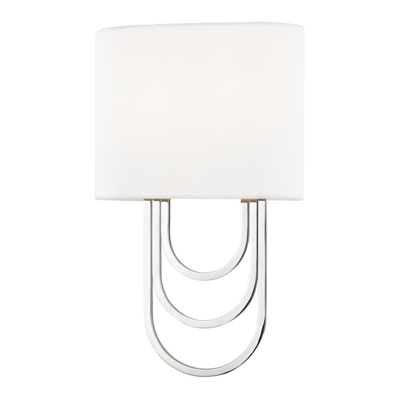 Hudson Valley Lighting Hudson Valley Lighting Mitzi Farah 2 Light Wall Sconce - Available in 3 Colors Polished Nickel H210102-PN