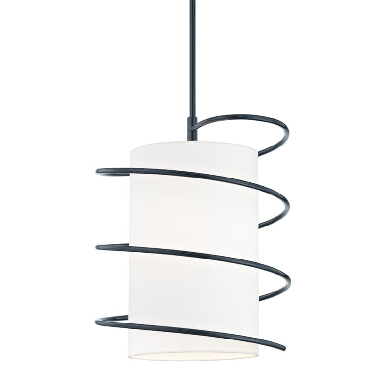 Hudson Valley Lighting Hudson Valley Lighting Mitzi Carly 1 Light Pendant - Available in 3 Colors Navy / Large H237701L-NVY