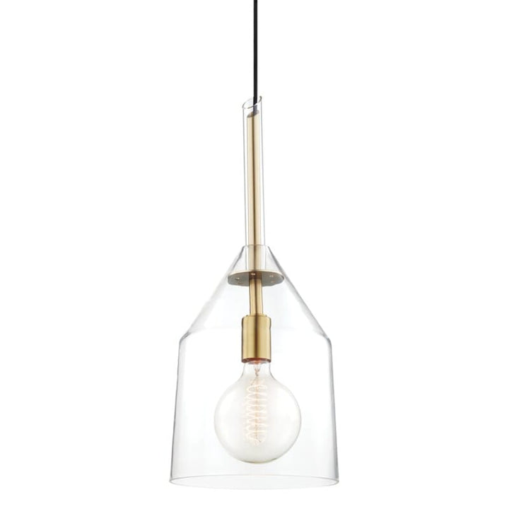Hudson Valley Lighting Hudson Valley Lighting Mitzi Sloan 1 Light Pendant - Available in 3 Colors Aged Brass / Large H252701L-AGB