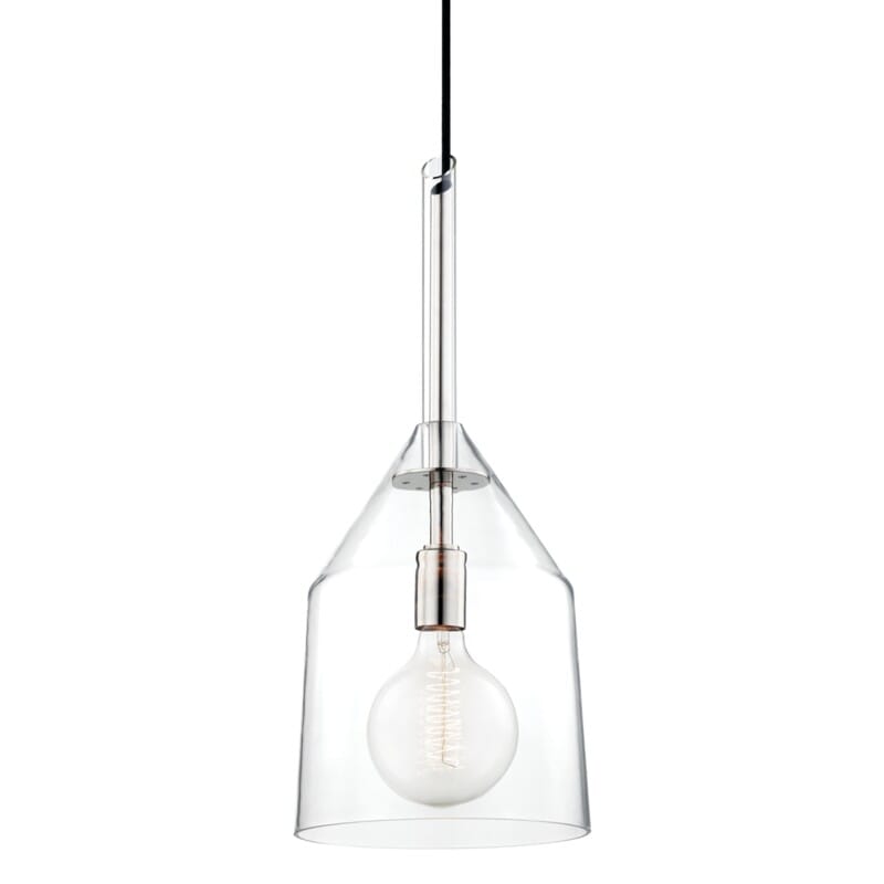Hudson Valley Lighting Hudson Valley Lighting Mitzi Sloan 1 Light Pendant - Available in 3 Colors Polished Nickel / Large H252701L-PN