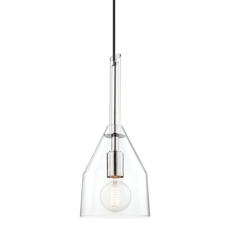 Hudson Valley Lighting Hudson Valley Lighting Mitzi Sloan 1 Light Pendant - Available in 3 Colors Polished Nickel / Small H252701S-PN