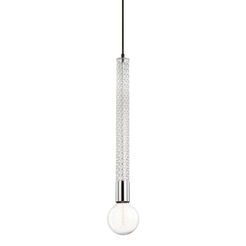 Hudson Valley Lighting Hudson Valley Lighting Mitzi Pippin 1 Light Pendant - Available in 2 Colors Polished Nickel H256701-PN