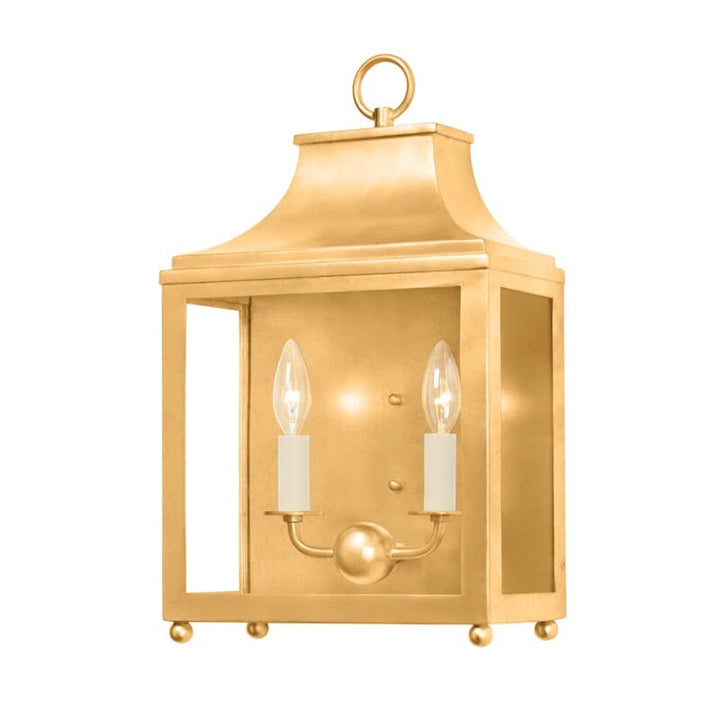 Hudson Valley Lighting Hudson Valley Lighting Mitzi Leigh 2 Light Wall Sconce - Available in 7 Colors Vintage Gold Leaf H259102-VGL