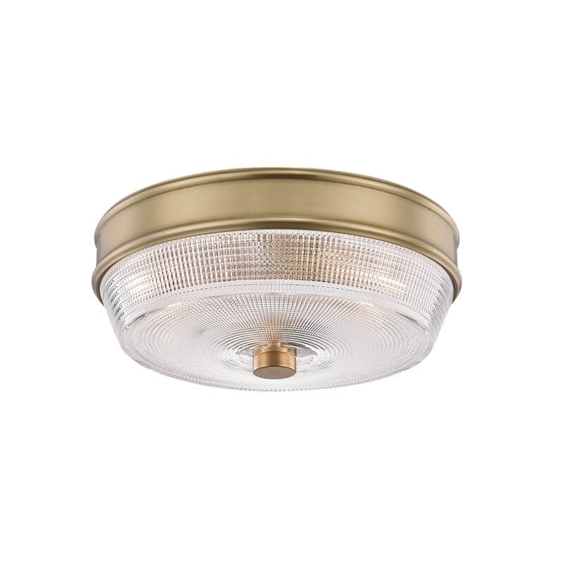 Hudson Valley Lighting Hudson Valley Lighting Mitzi Lacey 2 Light Flush Mount - Available in 3 Colors Aged Brass H309501-AGB