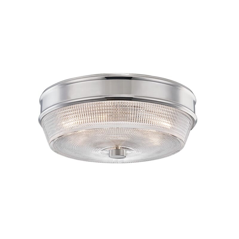 Hudson Valley Lighting Hudson Valley Lighting Mitzi Lacey 2 Light Flush Mount - Available in 3 Colors Polished Nickel H309501-PN