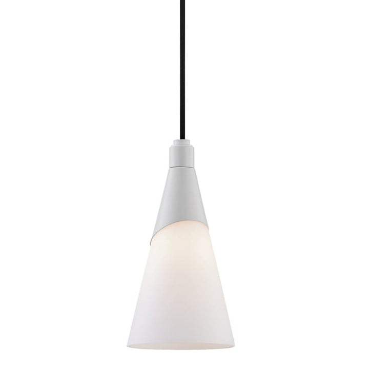 Hudson Valley Lighting Hudson Valley Lighting Mitzi Parker 1 Light Pendant - Available in 2 Colors White H312701-WH