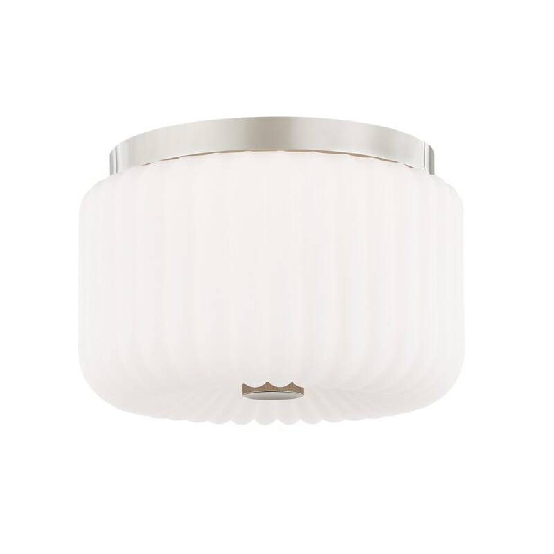 Hudson Valley Lighting Hudson Valley Lighting Mitzi Lydia 2 Light Flush Mount - Available in 2 Colors Polished Nickel H340502-PN