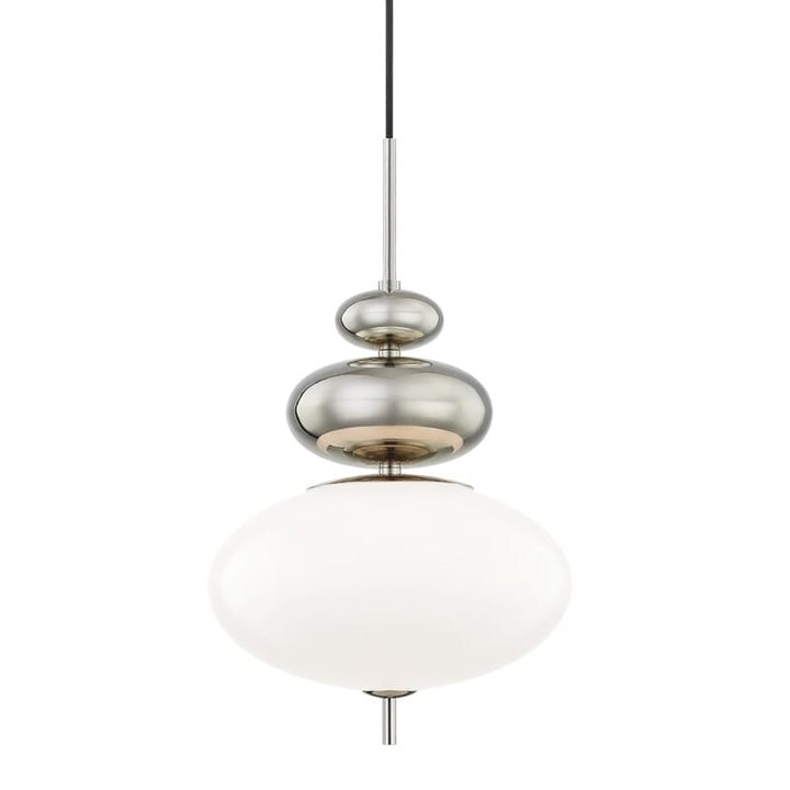 Hudson Valley Lighting Hudson Valley Lighting Mitzi Elsie 1 Light Pendant - Available in 2 Colors Polished Nickel H347701-PN