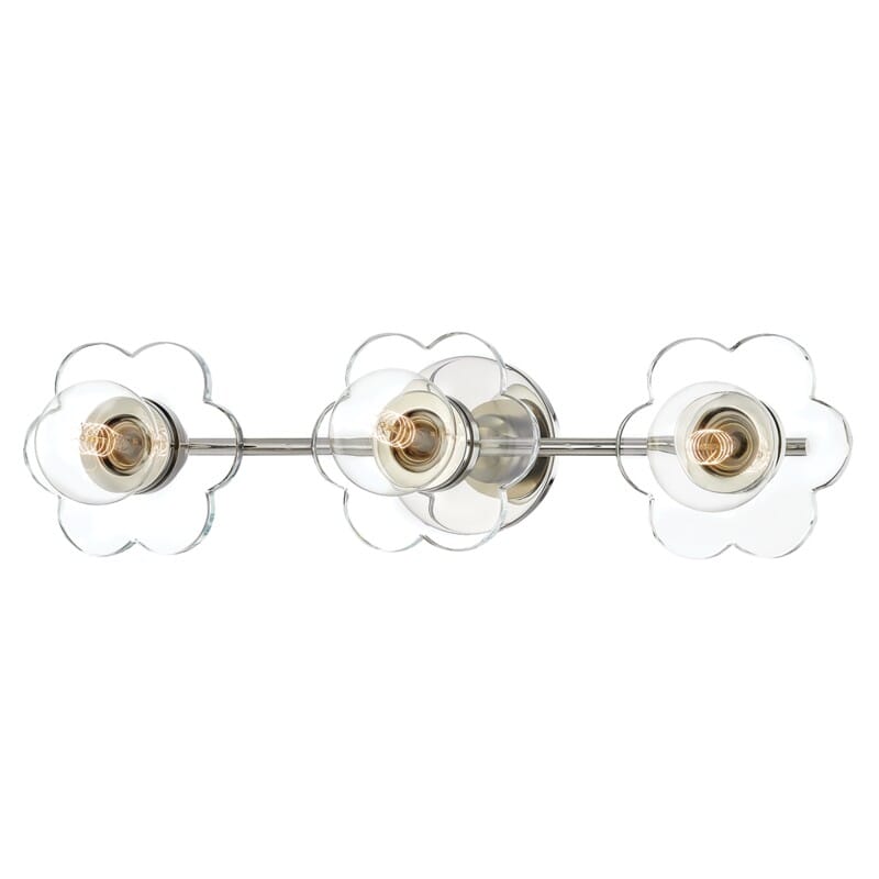 Hudson Valley Lighting Hudson Valley Lighting Mitzi Alexa 3 Light Bath - Available in 2 Colors Polished Nickel H357303-PN