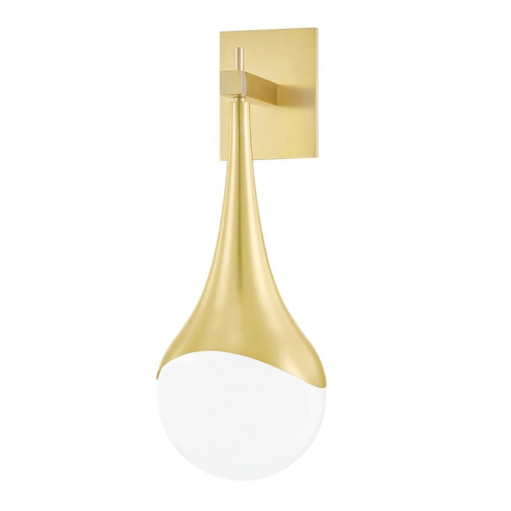 Hudson Valley Lighting Hudson Valley Lighting Mitzi Ariana 1 Light Wall Sconce - Available in 3 Colors Aged Brass H375101-AGB