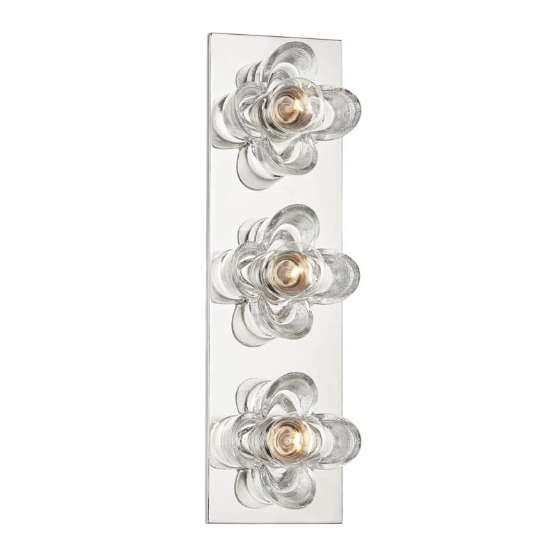 Hudson Valley Lighting Hudson Valley Lighting Mitzi Shea 3 Light Bath Bracket - Available in 3 Colors Polished Nickel H410303-PN