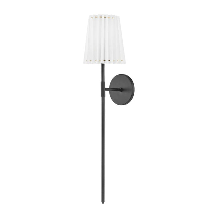 Hudson Valley Lighting Hudson Valley Lighting Mitzi Demi 1 Light Wall Sconce - Available in 2 Colors Soft Black / B H476101B-SBK