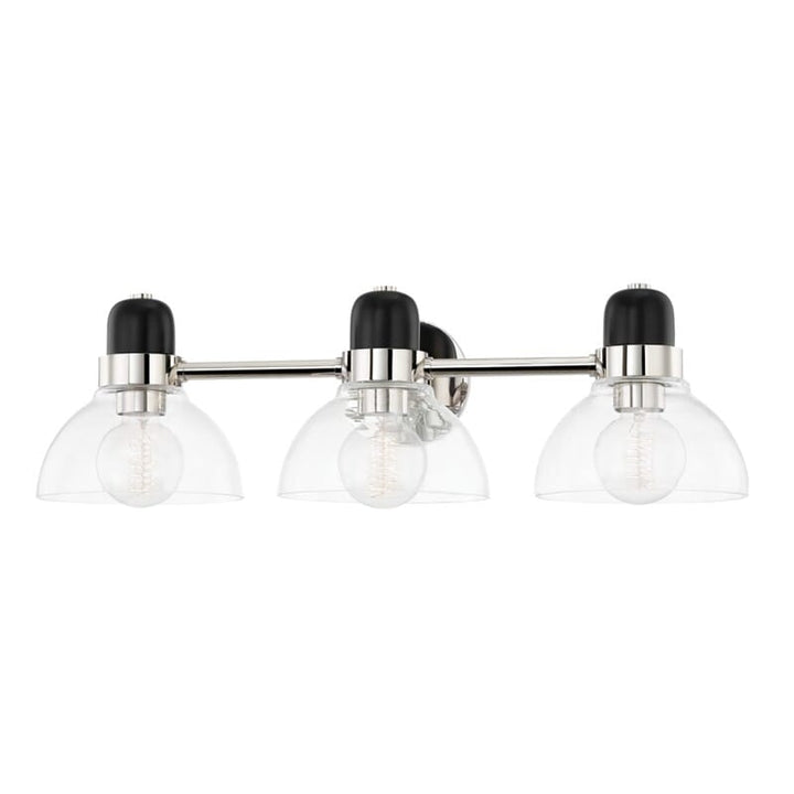 Hudson Valley Lighting Hudson Valley Lighting Mitzi Camile 3 Light Bath Bracket - Available in 2 Colors Polished Nickel H482303-PN