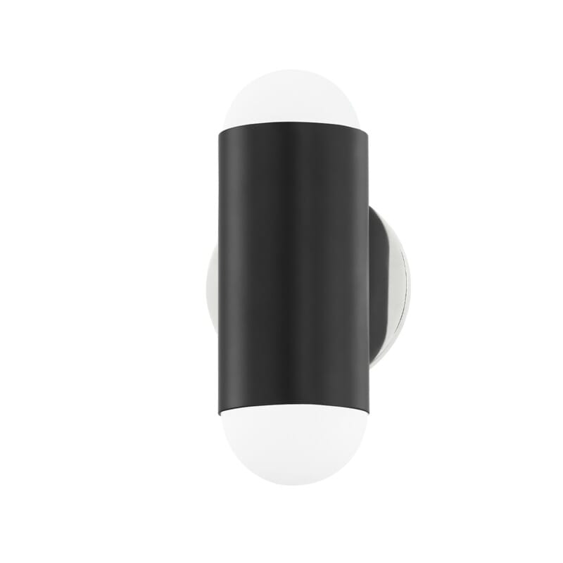 Hudson Valley Lighting Hudson Valley Lighting Mitzi Kira 2 Light Wall Sconce - Available in 3 Colors Polished Nickel/Soft Black H484102-PN/SBK