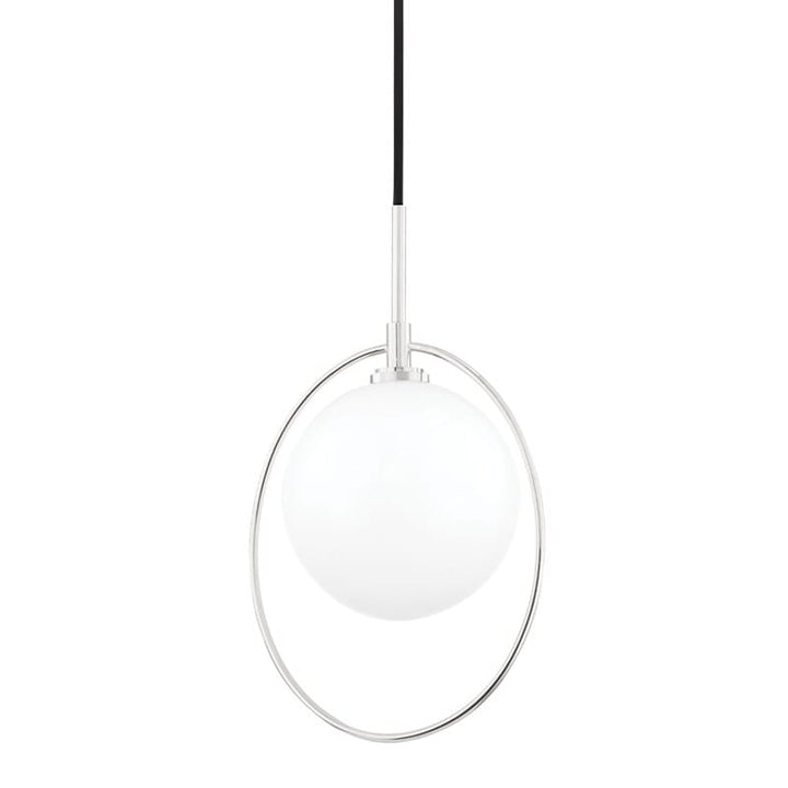Hudson Valley Lighting Hudson Valley Lighting Mitzi Babette 1 Light Pendant - Available in 2 Colors Polished Nickel H493701-PN