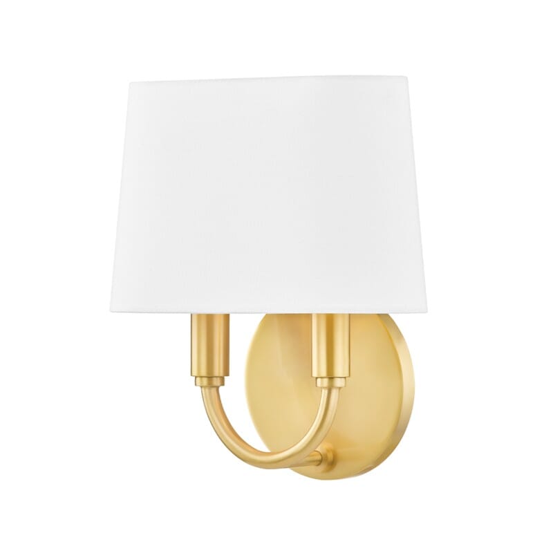Hudson Valley Lighting Hudson Valley Lighting Mitzi Clair 2 Light Wall Sconce - Available in 2 Colors Aged Brass H497102-AGB