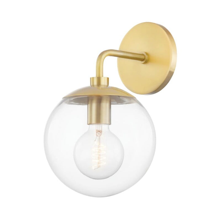 Hudson Valley Lighting Hudson Valley Lighting Mitzi Meadow 1 Light Wall Sconce - Available in 3 Colors Aged Brass H503101-AGB