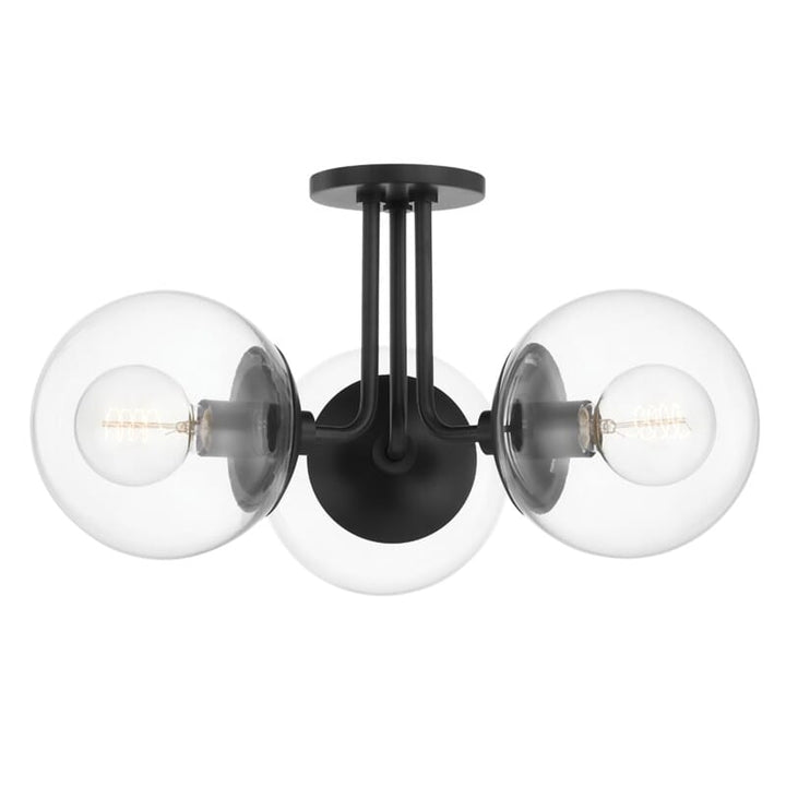 Hudson Valley Lighting Hudson Valley Lighting Mitzi Meadow 3 Light Semi Flush - Available in 3 Colors Old Bronze H503603-OB
