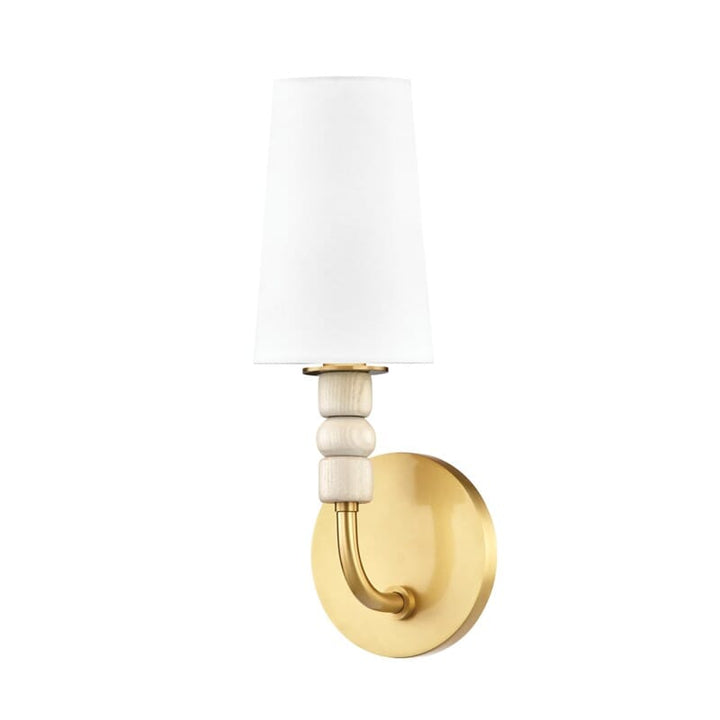 Hudson Valley Lighting Hudson Valley Lighting Mitzi Casey 1 Light Wall Sconce - Available in 2 Colors Aged Brass H523101-AGB