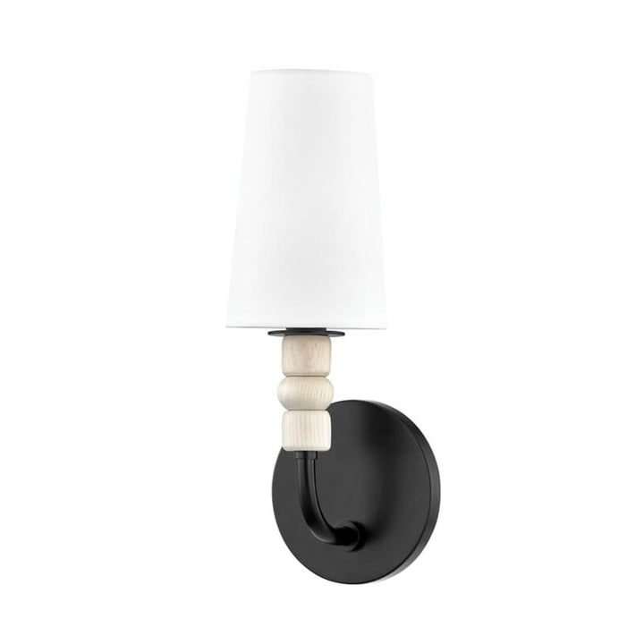 Hudson Valley Lighting Hudson Valley Lighting Mitzi Casey 1 Light Wall Sconce - Available in 2 Colors Soft Black H523101-SBK