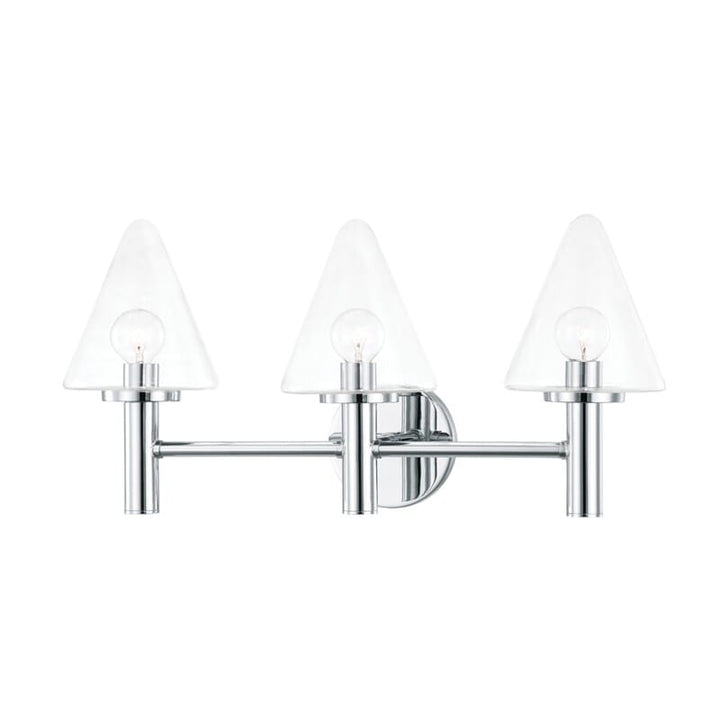 Hudson Valley Lighting Hudson Valley Lighting Mitzi Connie 3 Light Bath & Vanity - Available in 2 Colors Polished Chrome H540303-PC