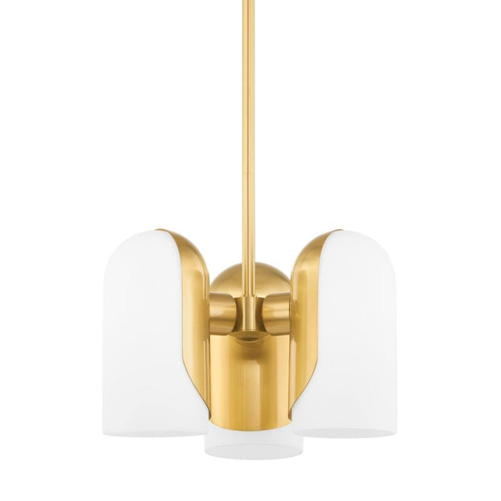 Hudson Valley Lighting Hudson Valley Lighting Mitzi Mabel 3 Light Pendant - Available in 2 Colors Aged Brass H550703-AGB