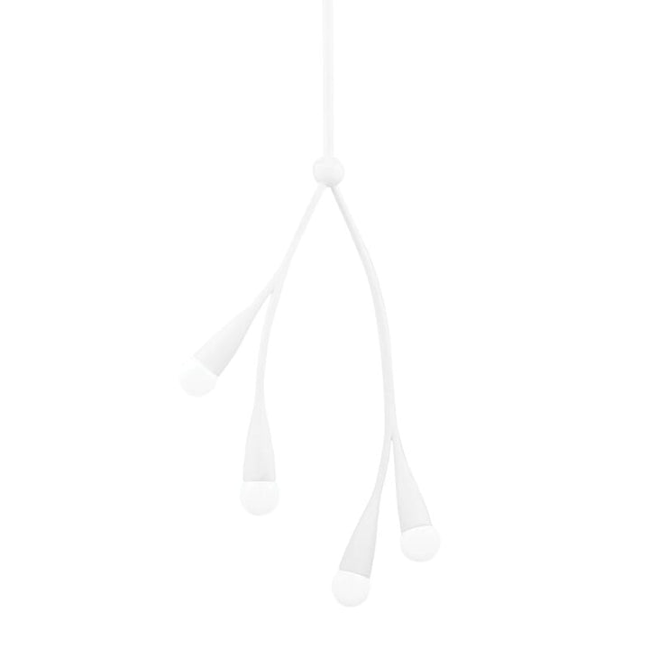 Hudson Valley Lighting Hudson Valley Lighting Mitzi Elsa 4 Light Pendant - Available in 2 Colors Textured White H689704-TWH