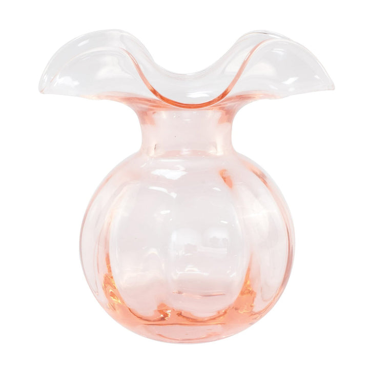 Vietri Vietri Hibiscus Glass Medium Fluted Vase - Available in 6 Colors Pink HBS-8582PI