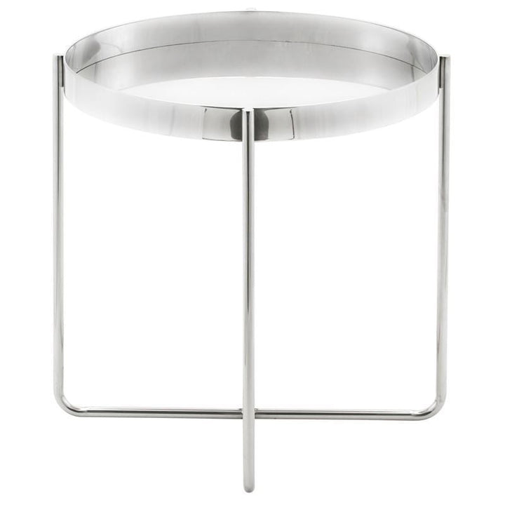 Nuevo Nuevo Gaultier Side Table - Silver HGDE123