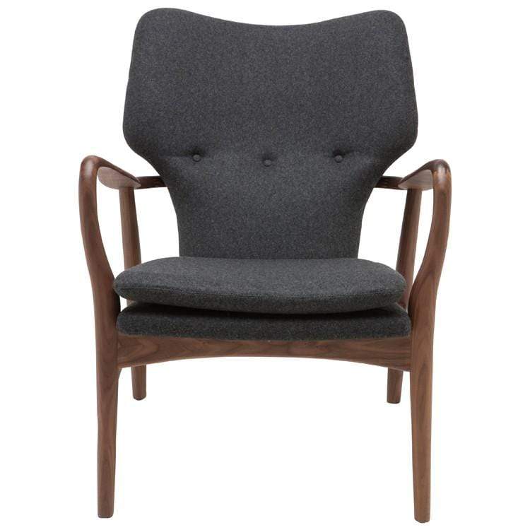 Nuevo Nuevo Patrik Occasional Chair Wool Seat - Dark Grey HGEM530