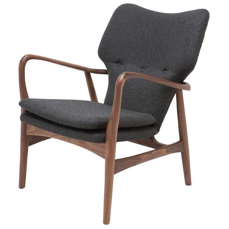 Nuevo Nuevo Patrik Occasional Chair Wool Seat - Dark Grey HGEM530