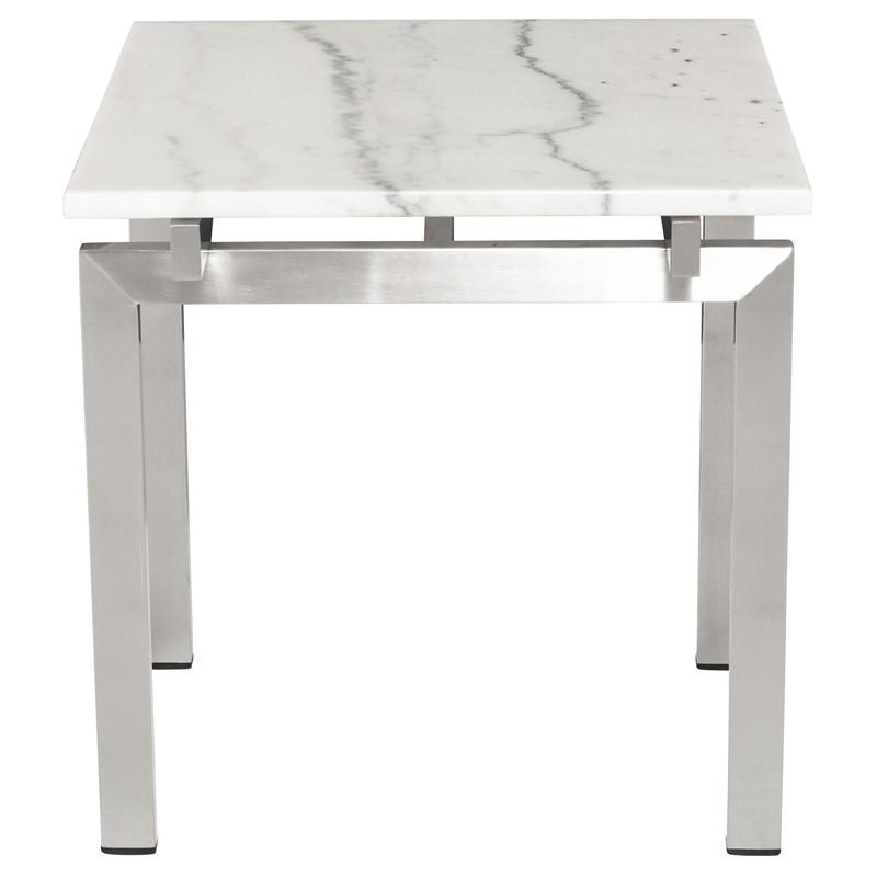 Nuevo Nuevo Louve Side Table - White HGNA124