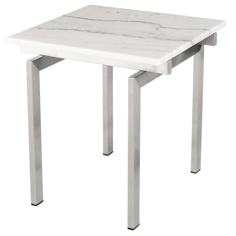 Nuevo Nuevo Louve Side Table - White HGNA124