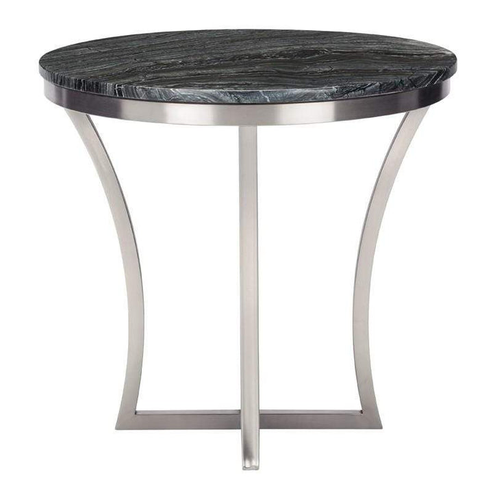 Nuevo Nuevo Aurora Side Table - Black Wood Vein