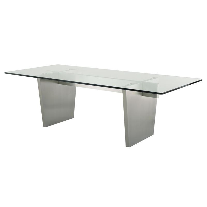 Nuevo Nuevo Aiden Dining Table - Glass Graphite HGNA581