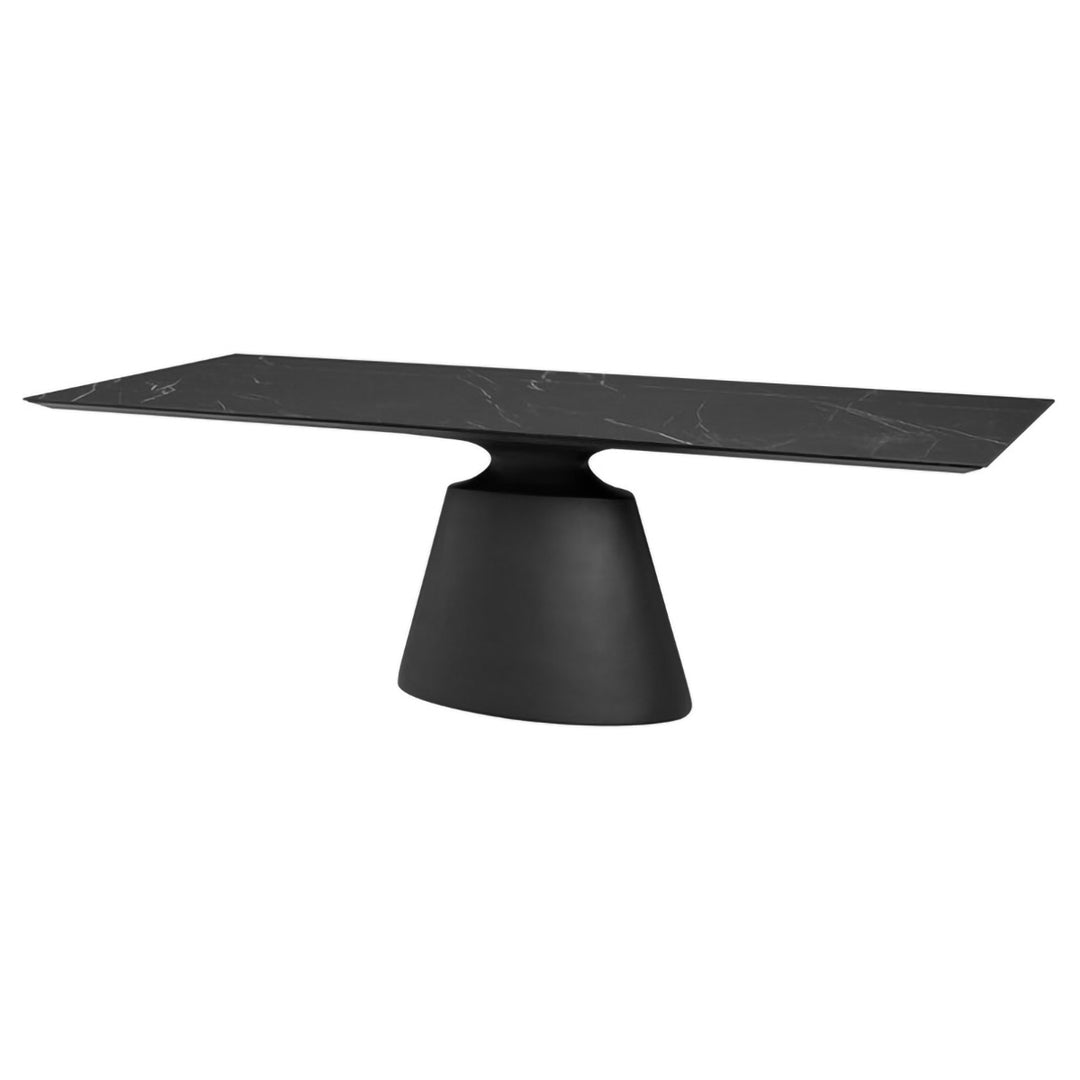 Nuevo Taji Dining Table - Black - Available in 2 Sizes