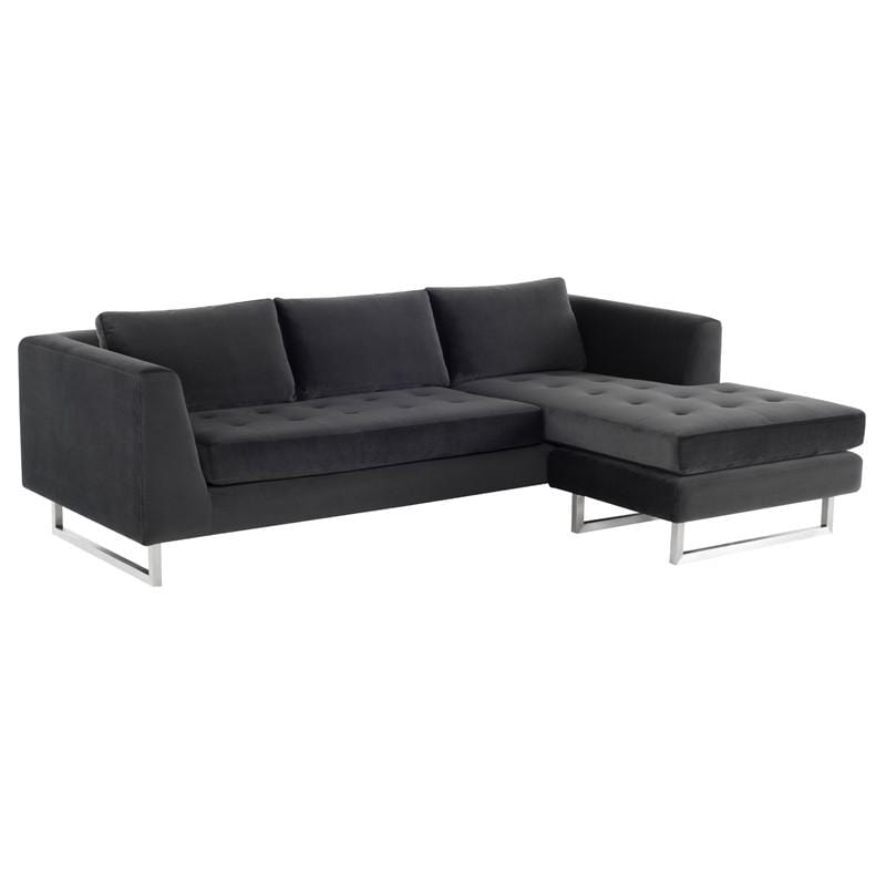 Nuevo Nuevo Matthew Sectional Sofa - Shadow Grey