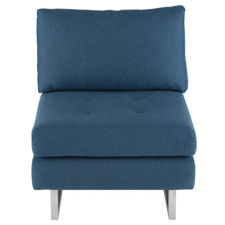 Nuevo Nuevo Janis Seat Armless Sofa - Lagoon Blue HGSC359