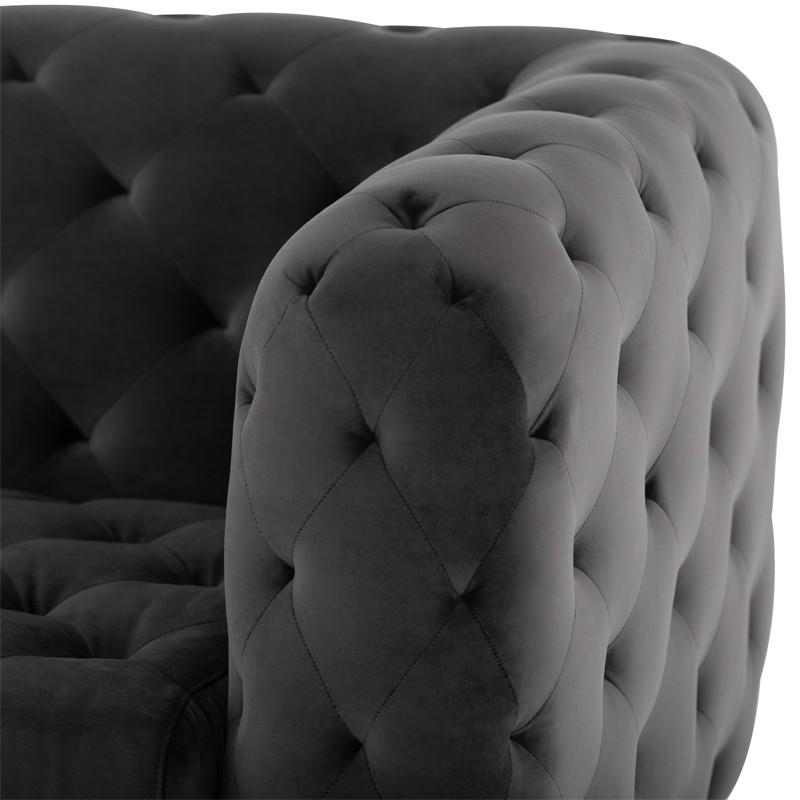 Nuevo Nuevo Tufty Triple Seat Sofa - Shadow Grey HGSC395