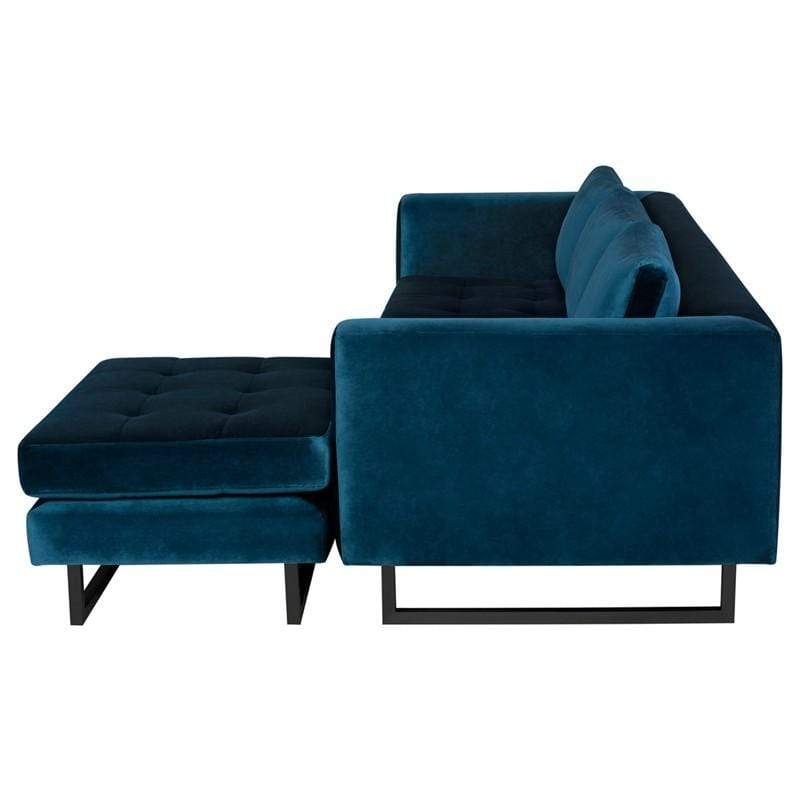 Nuevo Nuevo Matthew Sectional Sofa - Midnight Blue